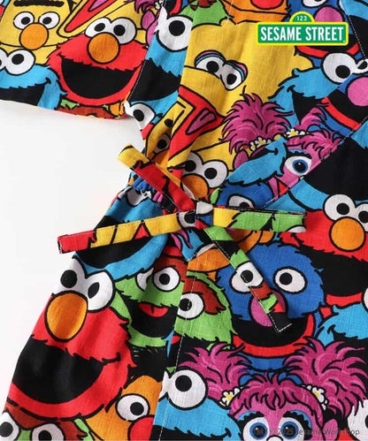 【完全包裹身體】芝麻街 和服