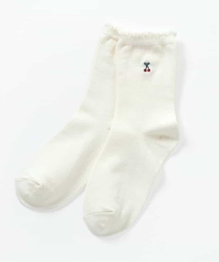 3P對象 一點刺繡船襪