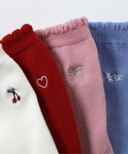 3P對象 一點刺繡船襪