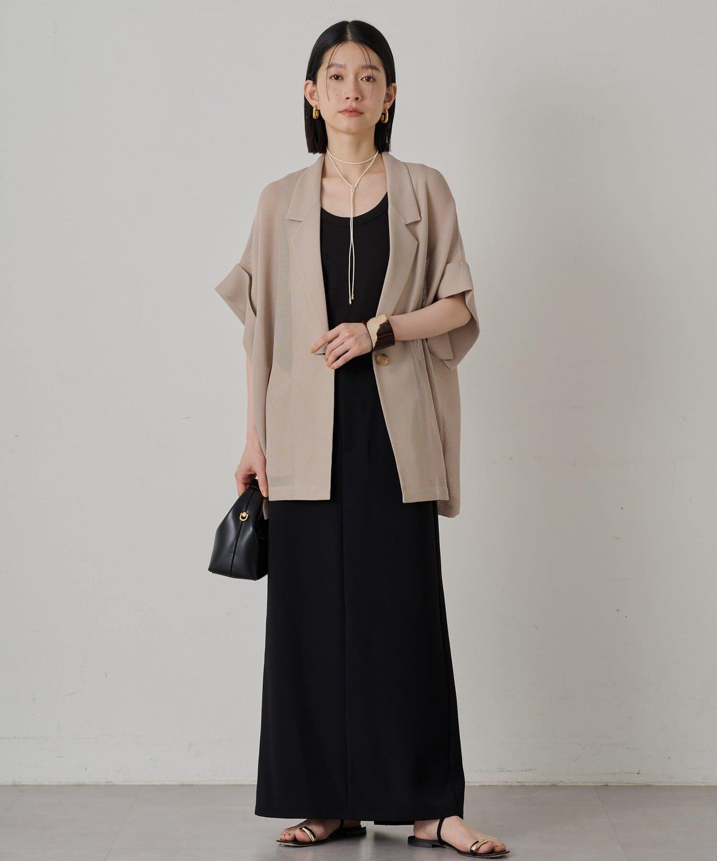 【Loungedress】長款半身裙