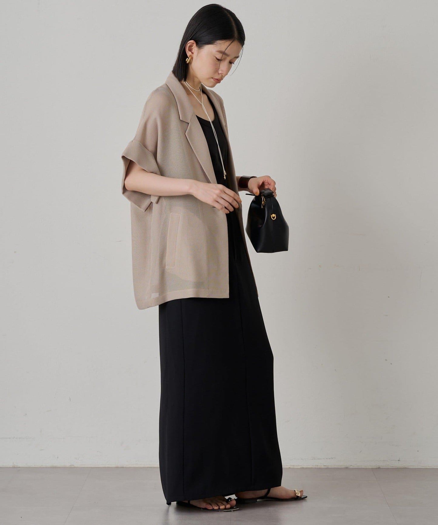 【Loungedress】長款半身裙