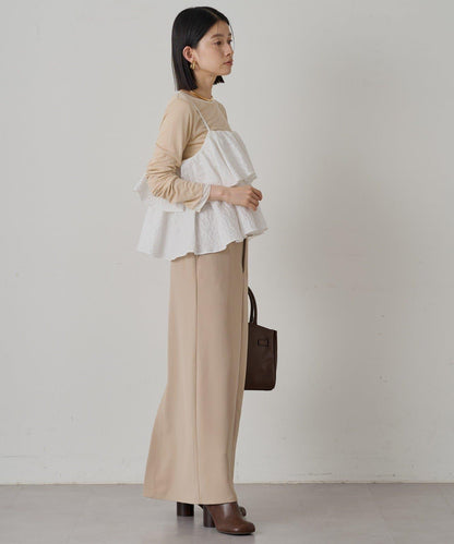 【Loungedress】長款半身裙