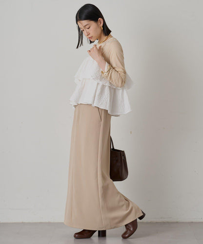 【Loungedress】長款半身裙