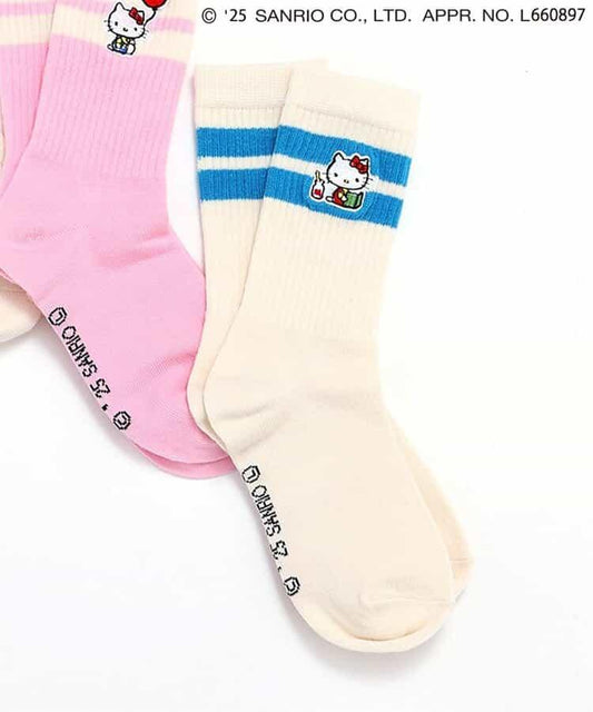【《Hello Kitty》】鬆垮襪