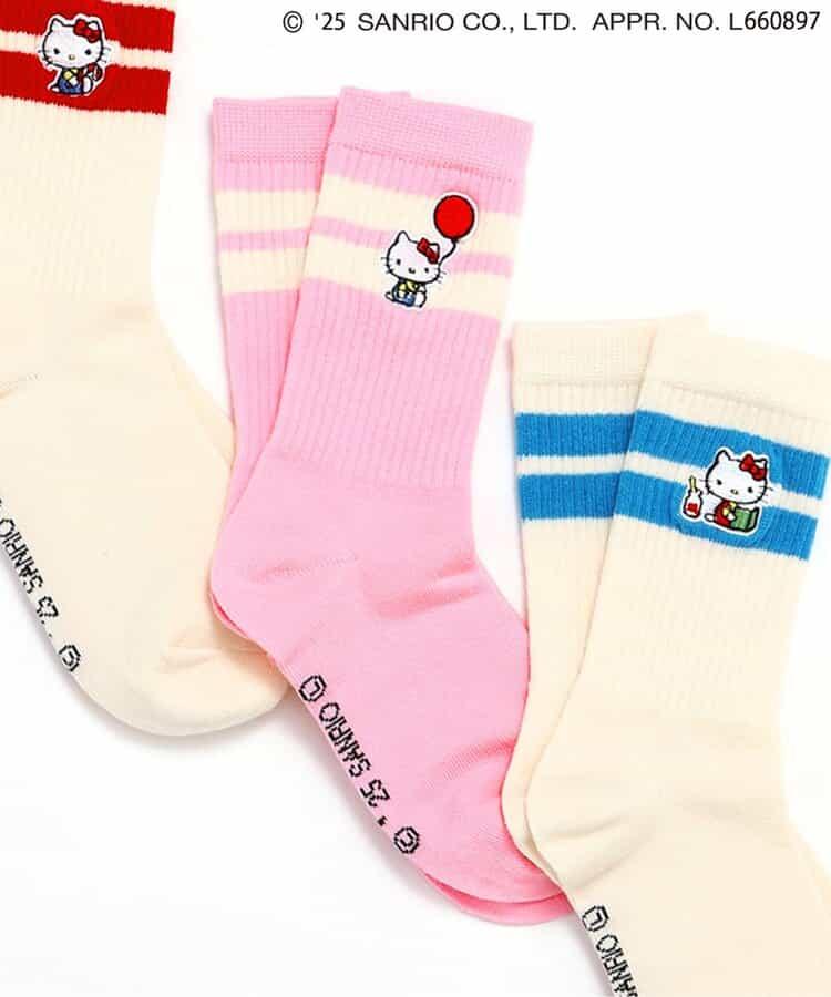 【《Hello Kitty》】鬆垮襪
