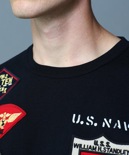 《&DEPOT限定》Top Gun 徽章 T恤/ TOP GUN 徽章 短袖圓領T恤