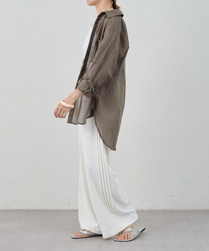 SHENERY 側邊條紋褲