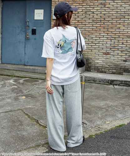 湯姆和傑瑞 背面印花T恤