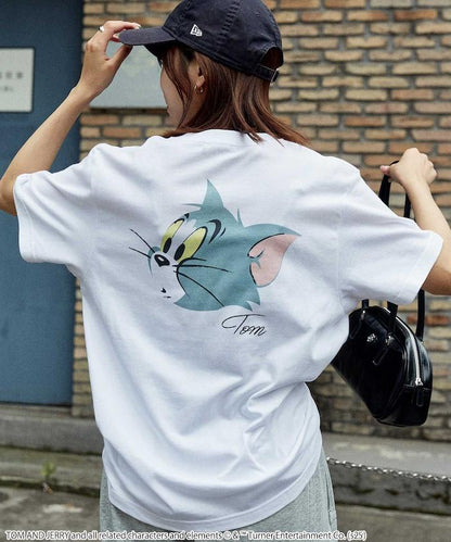 湯姆和傑瑞 背面印花T恤