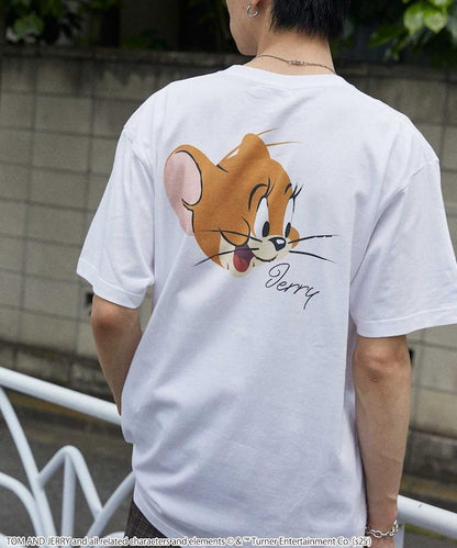 湯姆和傑瑞 背面印花T恤