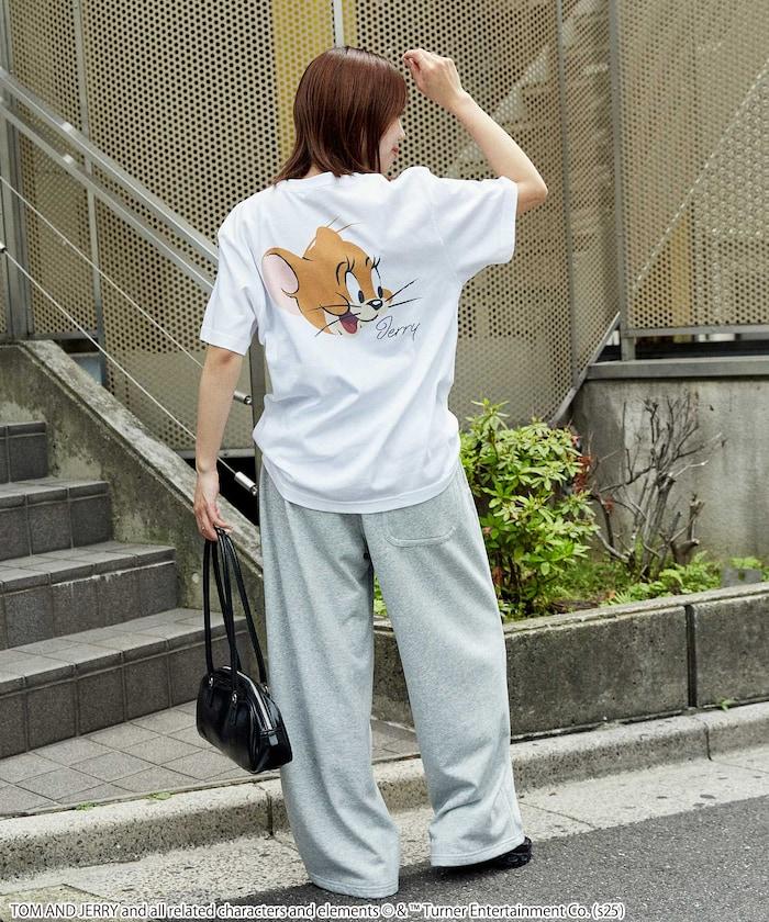 湯姆和傑瑞 背面印花T恤