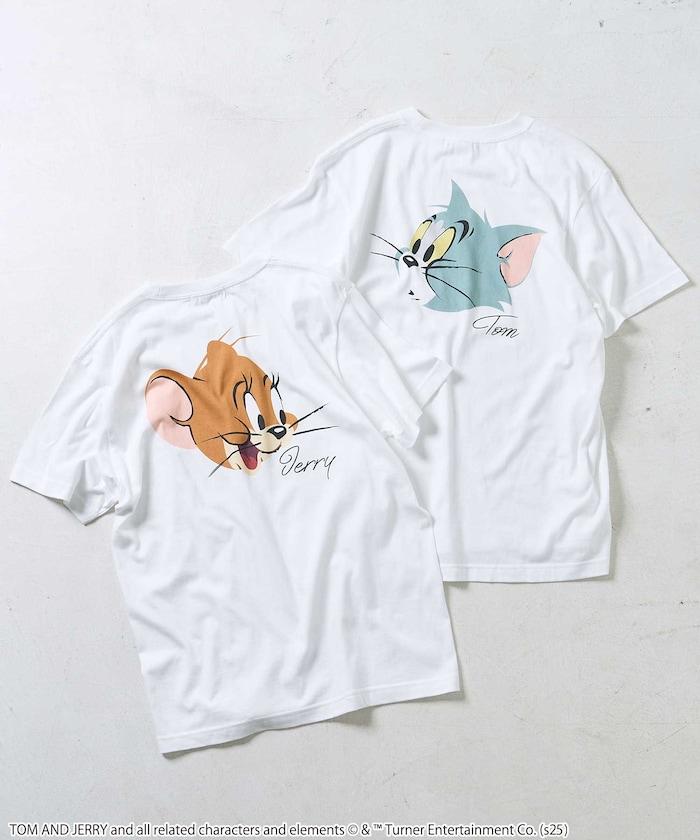 湯姆和傑瑞 背面印花T恤