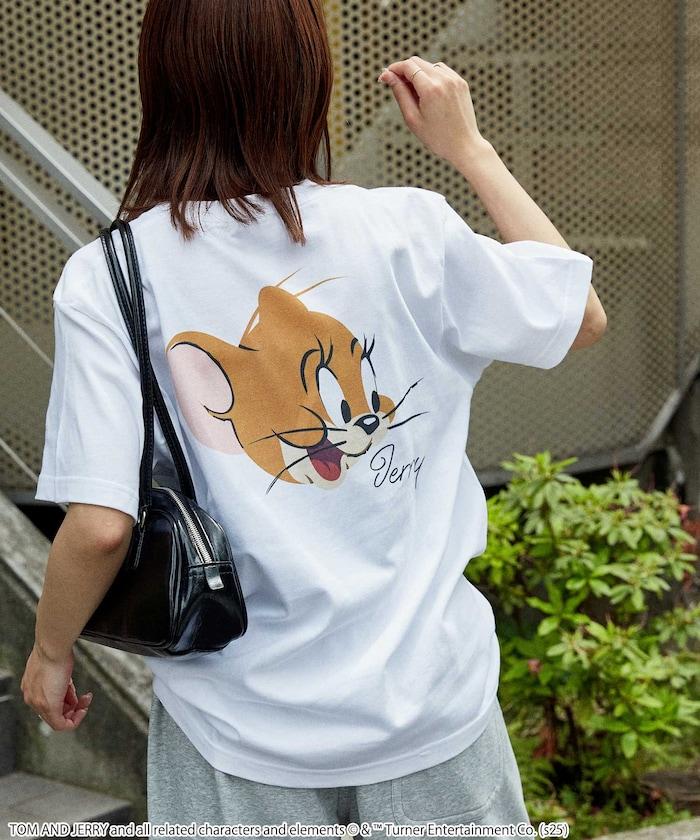 湯姆和傑瑞 背面印花T恤