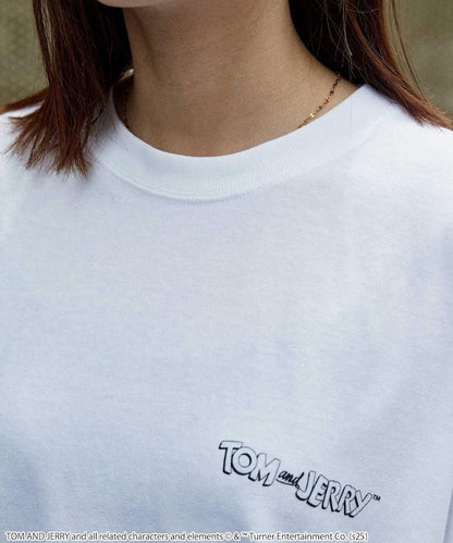 湯姆和傑瑞 背面印花T恤