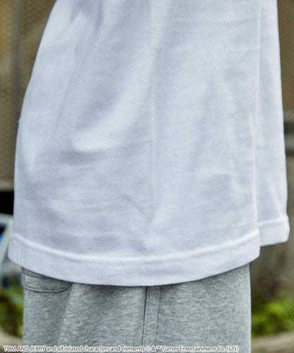 湯姆和傑瑞 背面印花T恤