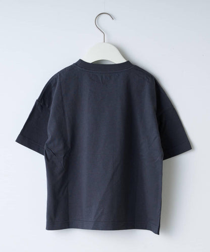 復古風拼接圖案短袖TEE（KIDS款）