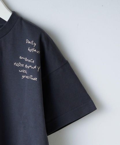 復古風拼接圖案短袖TEE（KIDS款）