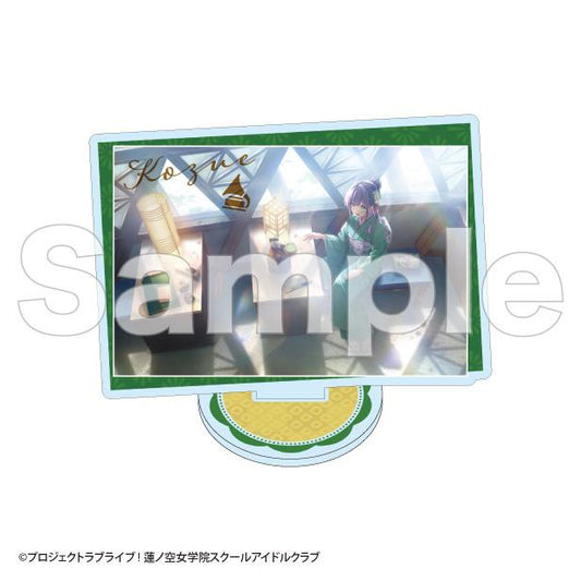 《Love Live! 蓮之空女學院校園偶像社團》卡片亞克力支架 乙宗梢（A）【加賀友禪工房卡片版】