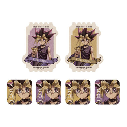 遊☆戲☆王決鬥怪獸_描繪下來 武藤遊戲 迷你貼紙套裝 休閒模式的決鬥者Ver.