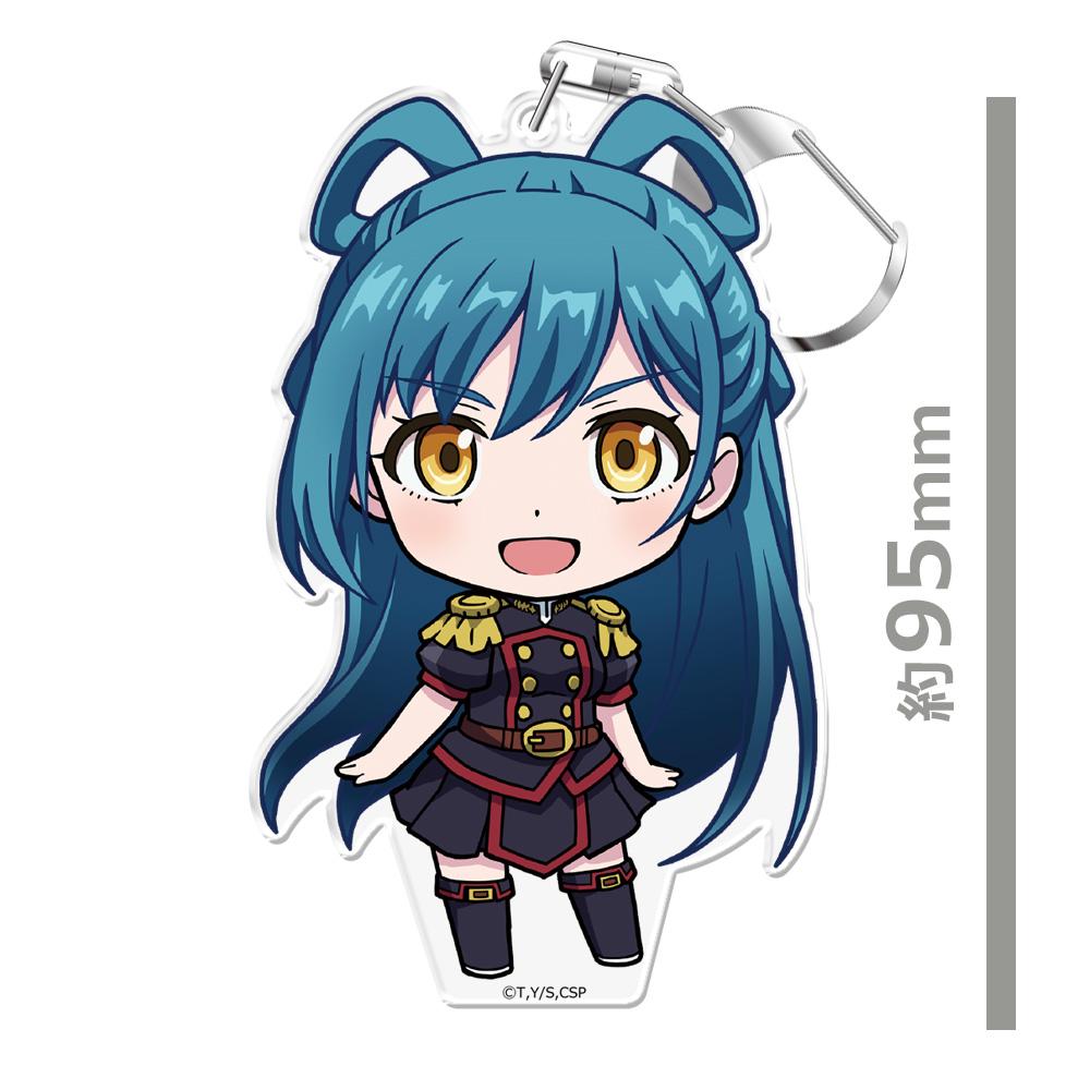 《魔都精兵的奴隸》軟妹！鑰匙扣（帶支架） 東 日萬凜
