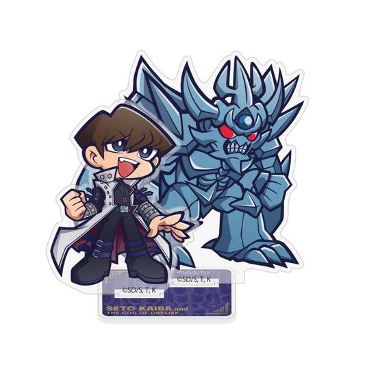 遊☆戲☆王決鬥怪獸_海馬瀬人&青眼白龍 原創立體亞克力展示架