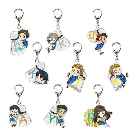 《羽毛球青春》交易初始鑰匙扣收藏系列