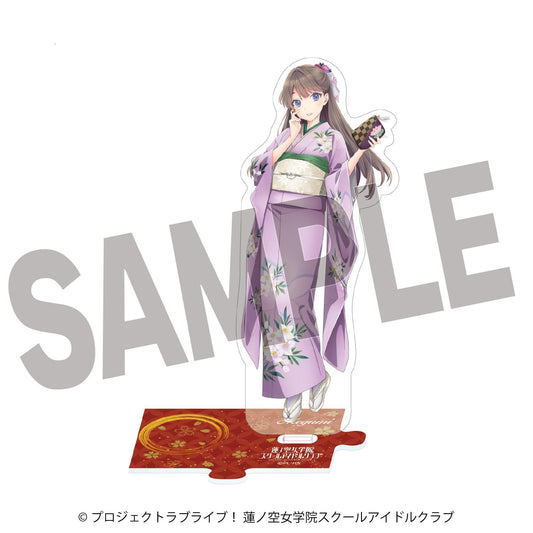 《Love Live! 蓮之空女學院校園偶像社團》加賀友禪繪製亞克力立牌 藤島慈【石川縣】