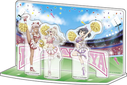 劇場版Fate/kaleid liner 魔法少女☆伊莉雅 光 無名少女 描繪新作亞克力景觀模型【啦啦隊版】