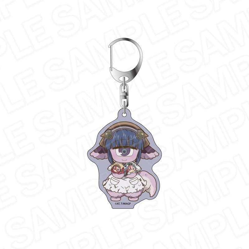 《來自深淵》烈日黃金鄉 全息圖鑰匙扣 帕科揚與玩偶一起 變形版 vol.2