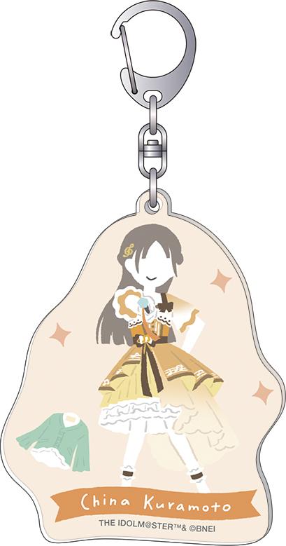 學園偶像大師 亞克力鑰匙扣/輕鬆調色板 倉本 千奈