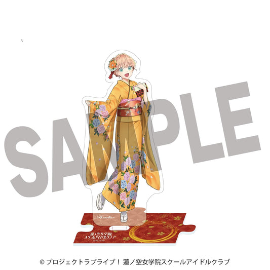 《Love Live! 蓮之空女學院校園偶像社 加賀友禪繪製亞克力立牌 日野下花帆【石川縣】》