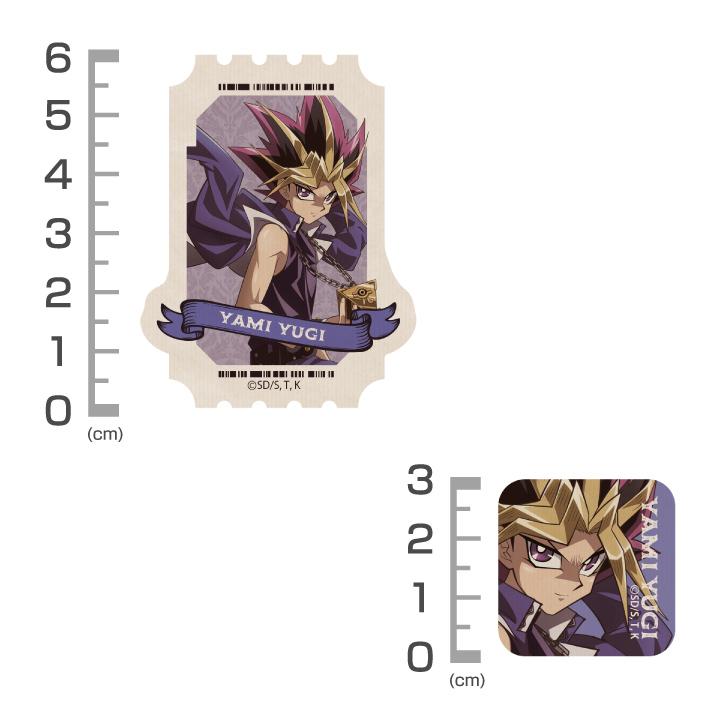 遊☆戲☆王決鬥怪獸_描繪下來 暗遊戲 迷你貼紙套裝 休閒模式的決鬥者Ver.