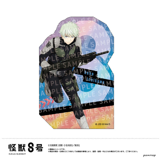 怪獸8號_掛圖貼紙-戰鬥開始-(B 市川蓮乃)
