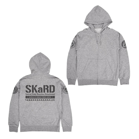 奧特曼衛衣_M號_SKaRD 帶拉鍊衛衣/混合灰