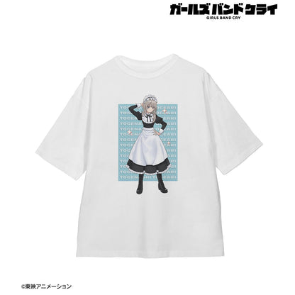 《哭泣少女樂隊》_(尺碼/L)_描繪新作 河原木 桃香 女僕風版 BIG剪裁T恤中性款
