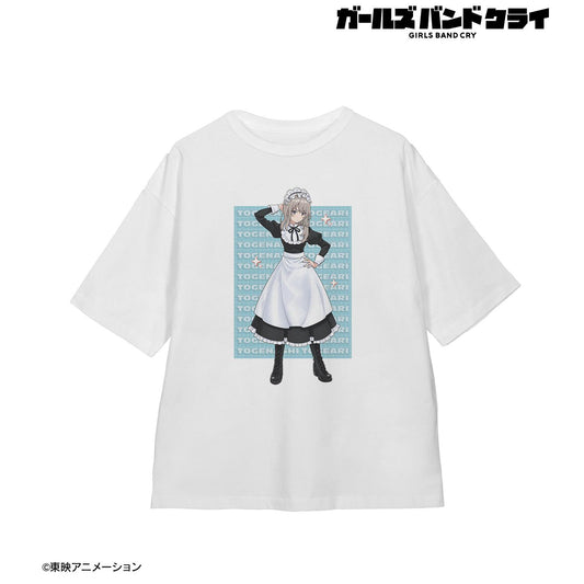 《哭泣少女樂隊》_(尺碼/L)_描繪新作 河原木 桃香 女僕風版 BIG剪裁T恤中性款