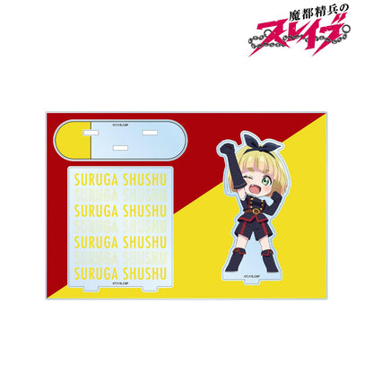 《魔都精兵的奴隸》- 駿河 朱々 迷你角色 帶零件的大亞克力支架