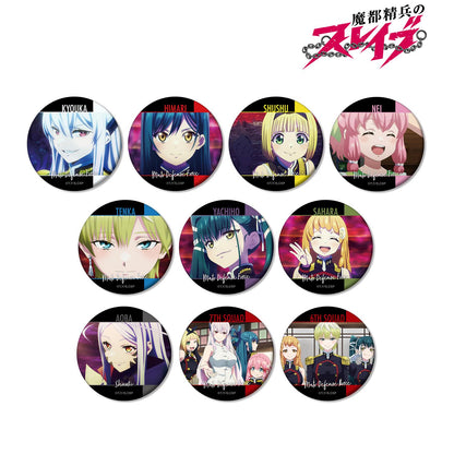 《魔都精兵的奴隸》交易場景寫真印花鐵罐徽章（單個/盒）【全套盒裝/10包】