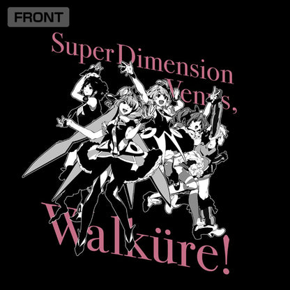 超時空要塞Δ_L號碼_Walküre T恤/黑色