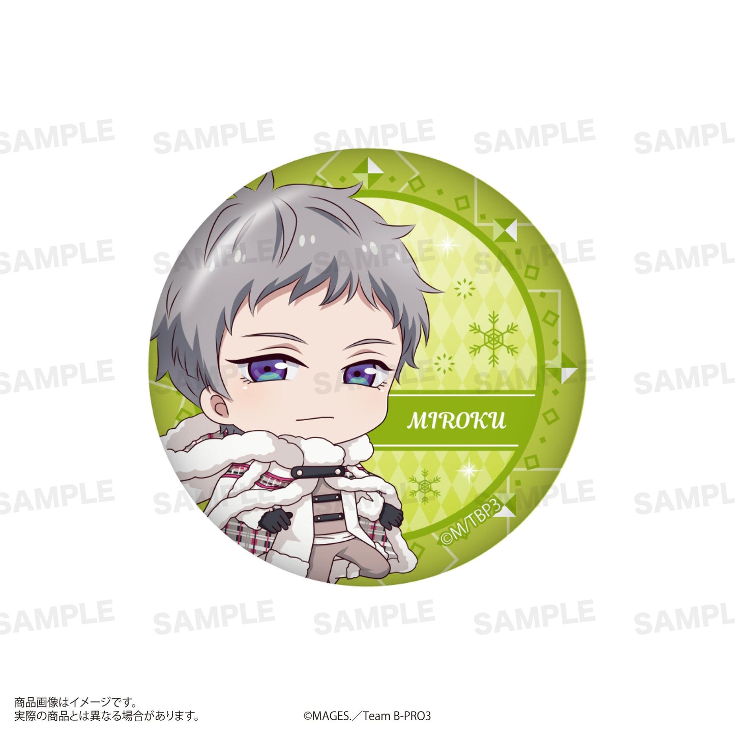 《B-PROJECT》 ～熱烈＊愛的呼喚～_交易罐徽章 B（角色合金！）【全套禮盒】