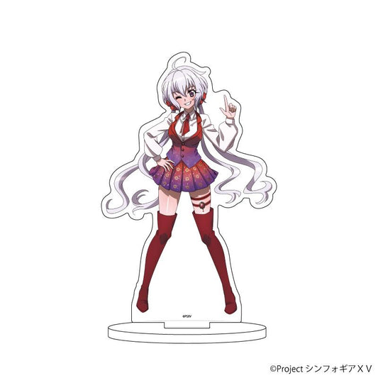 《戰姬絕唱Symphogear》XV_角色亞克力手辦28/雪音克莉絲(描繪下來的插圖)