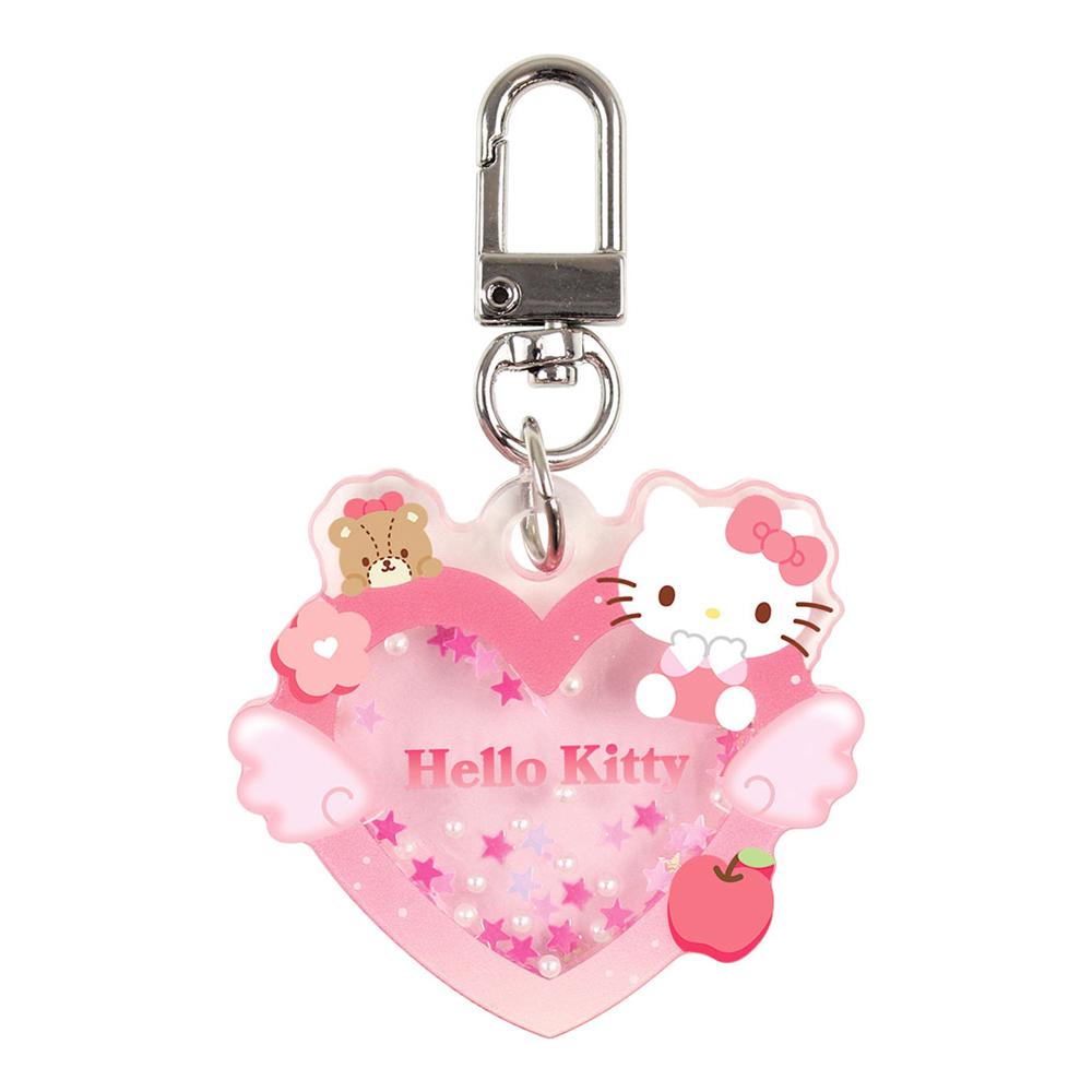 《三麗歐》_心形搖擺鑰匙扣 《Hello Kitty》