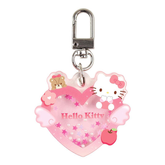 《三麗歐》_心形搖擺鑰匙扣 《Hello Kitty》