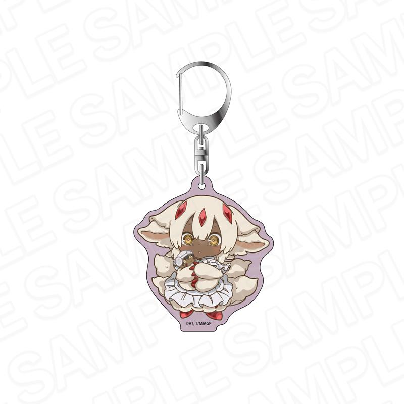 《來自深淵》烈日黃金鄉 全息鑰匙扣 法普塔與玩偶一起 變形版 vol.2