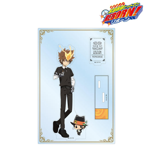 《家庭教師HITMAN REBORN!》_描き下ろし 沢田 綱吉&裡邦 卡哲爾休閒裝ver. 帶零件BIG亞克力支架