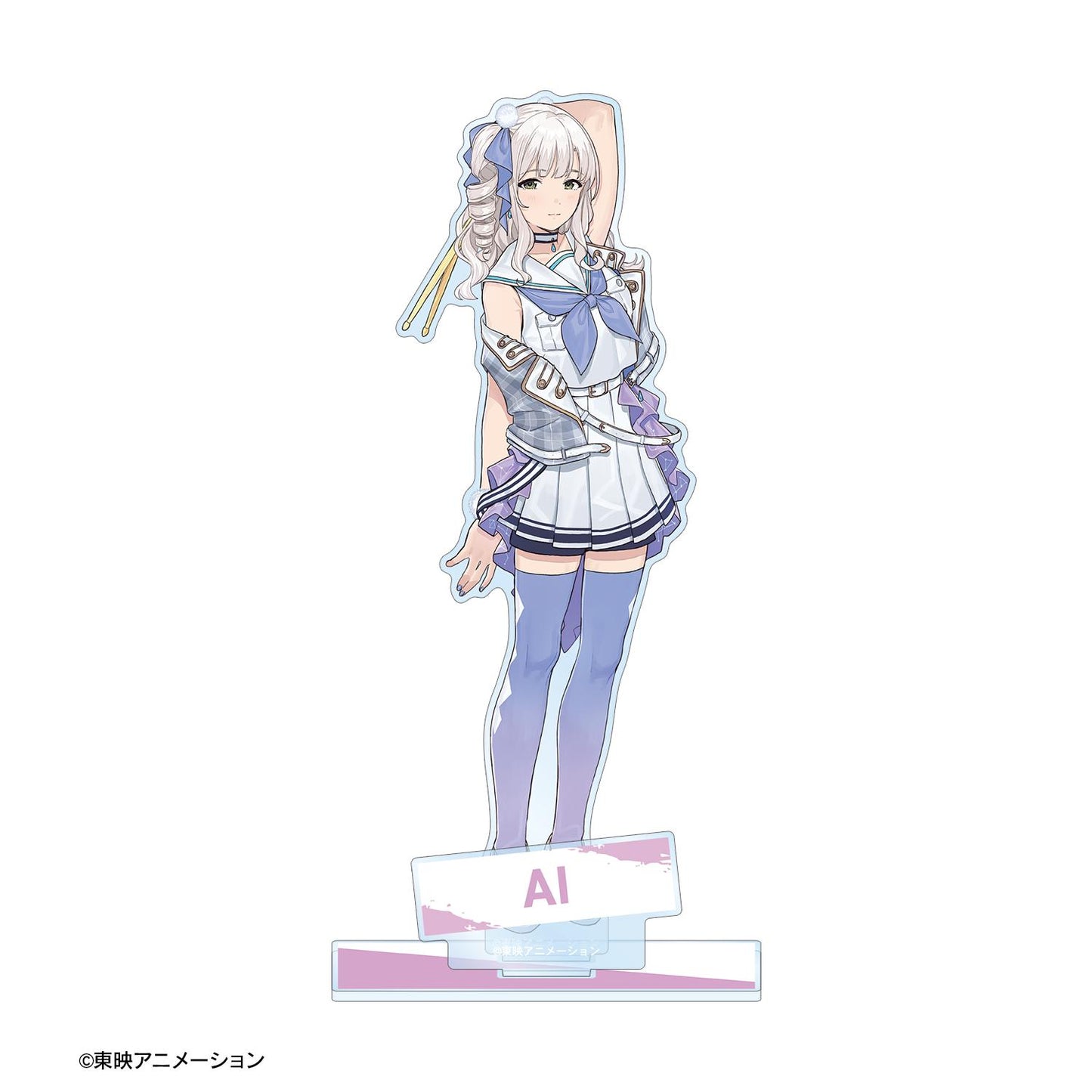 《哭泣少女樂隊》帶眼部零件的大號亞克力支架 ver.A