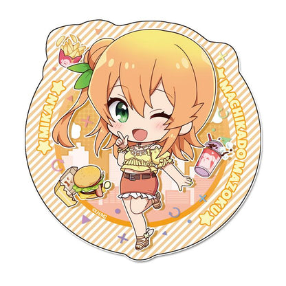 《街角魔族》2號街 小巧巧克力貼紙【橘子】