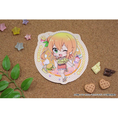 《街角魔族》2號街 小巧巧克力貼紙【橘子】