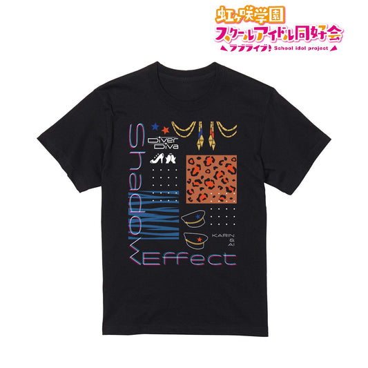 《Love Live! 虹咲學園學園偶像同好會》（尺碼/XL）Shadow Effect 女士T恤