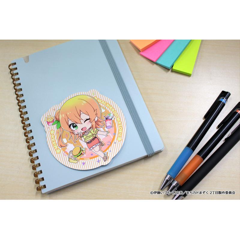 《街角魔族》2號街 小巧巧克力貼紙【橘子】